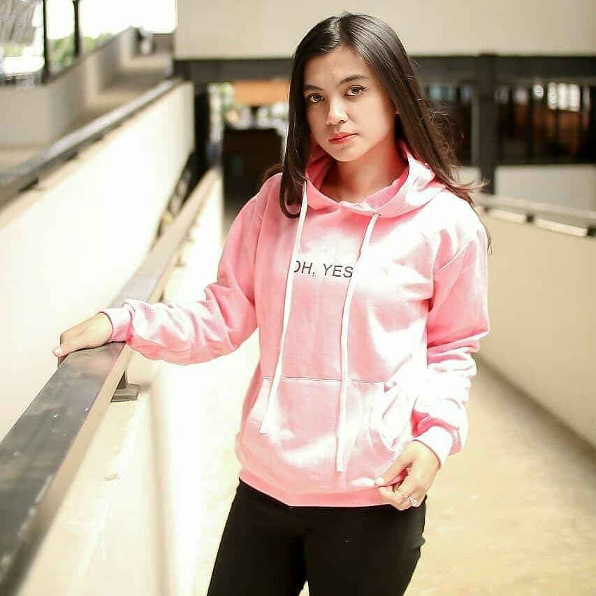 Oh Yes Hoodie || Sweater wanita || Sweater Hoodie murah #OYH