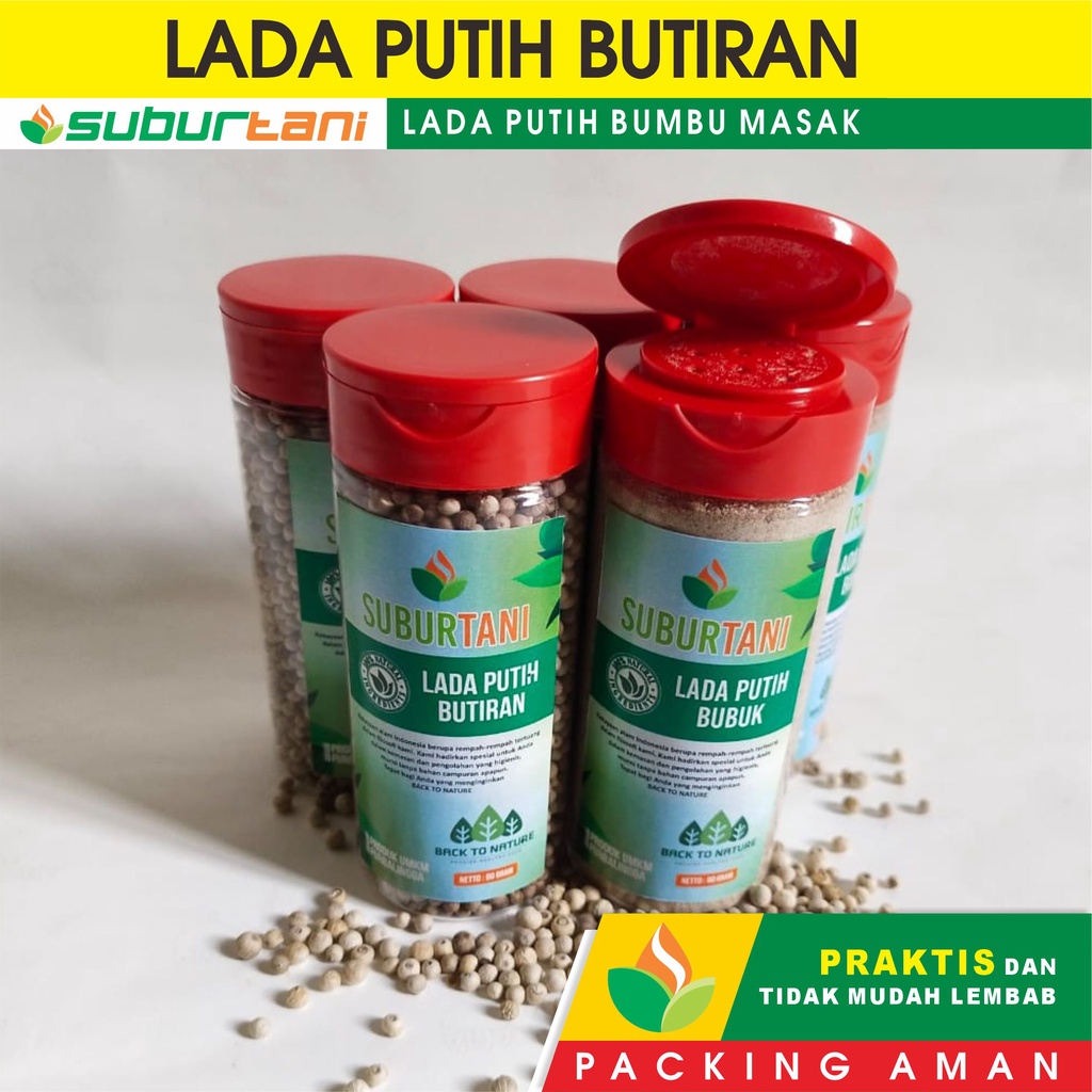 

Lada Putih Butiran