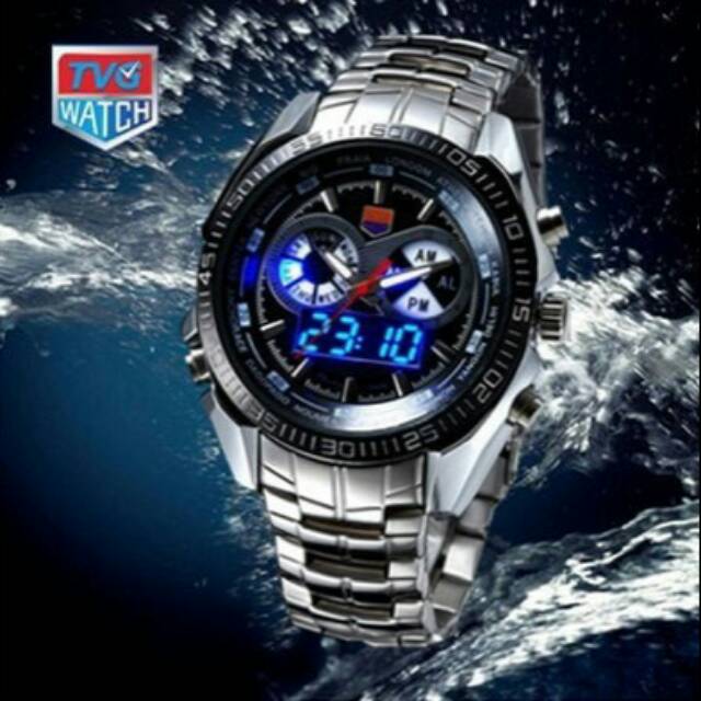 JAM TVG WATCH VENTURA PLAT HITAM