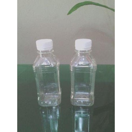 Botol Juice/Susu/Plastik Model Kotak Seperti Cimory