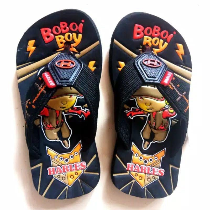 COD-Sandal Karakter Anak Boboiboy 23/37 Sandal Herles Karakter