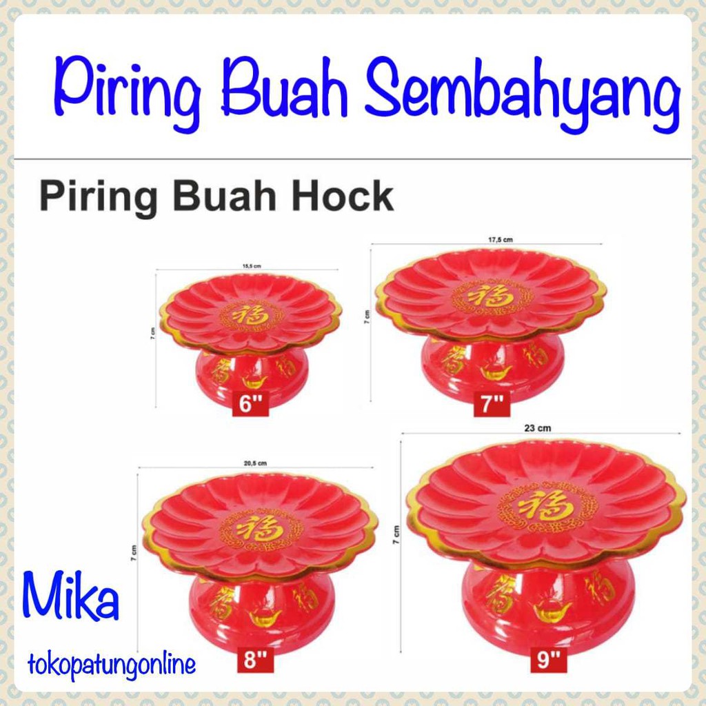 Piring Buah Hock