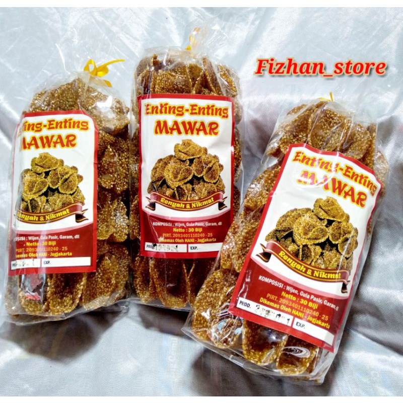 

Enting - Enting Wijen isi 30 pcs