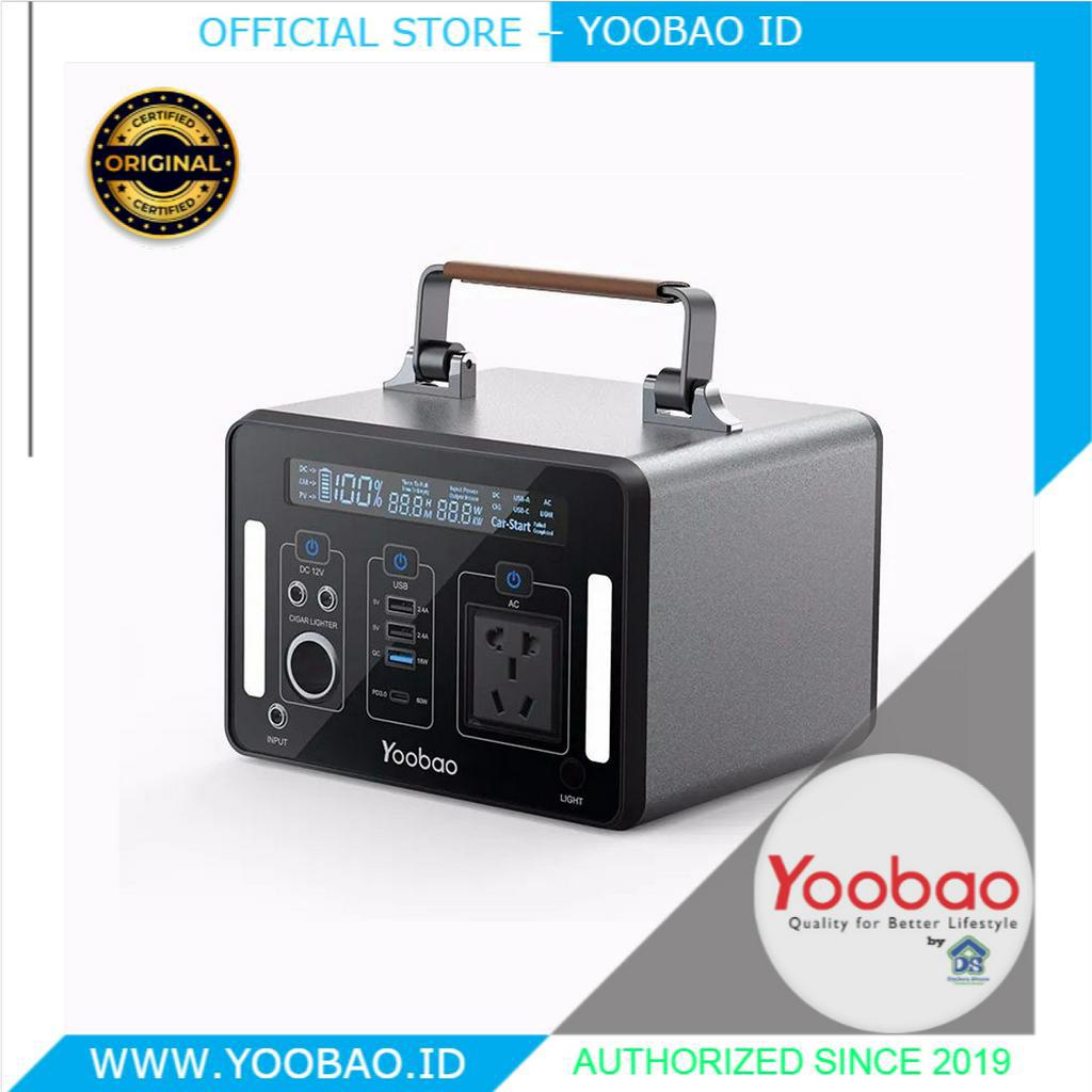Yoobao Powerbank - EN500 PowerStation - 135200mAh - 500Wh - AC 220V - Power Delivery 60W