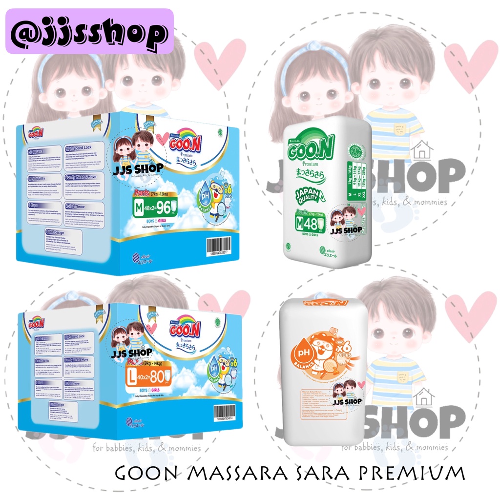 GOON MASSARA SARA M48 L40 M96 L80 PREMIUM SPECIAL EDITION POPOK CELANA SEKALI PAKAI