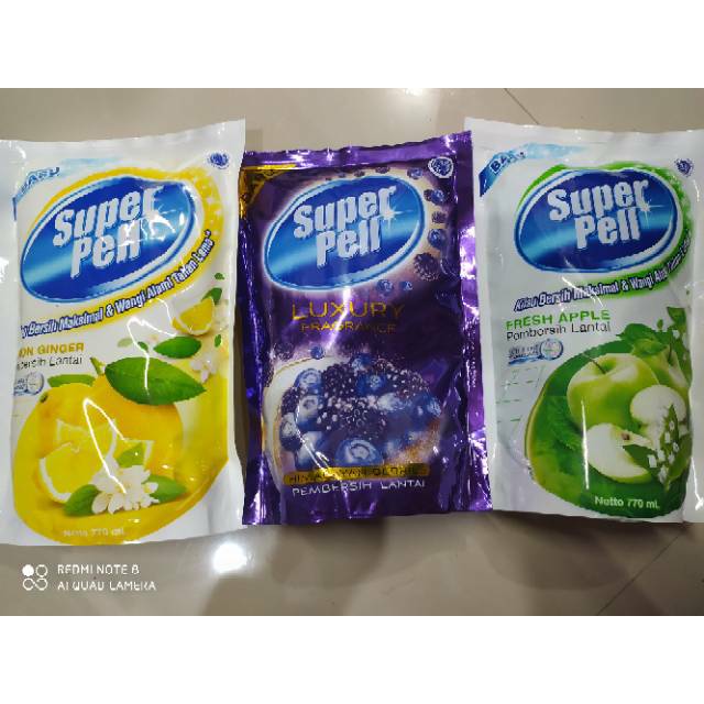 Jual SUPERPELL SUPER PELL KEMASAN BARU SUPER PEL PROMO Superpel Lantai PEMBERSIH LANTAI BESAR