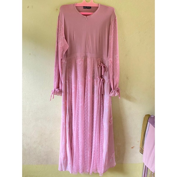 PRELOVED GAMIS SYARI SET ULYA HIJAB