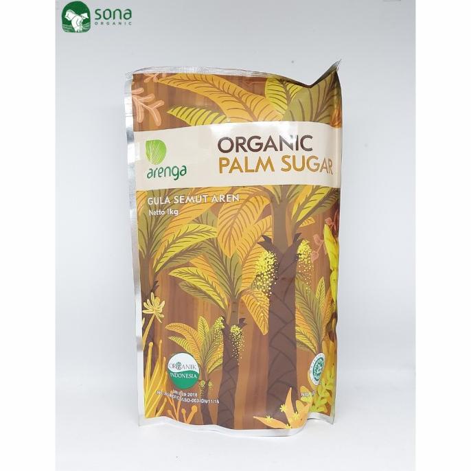 

Organic Palm sugar / Gula Semut Aren organik - Arenga - halal - 1kg