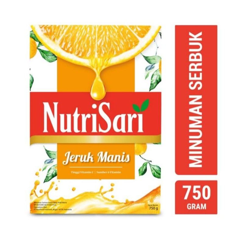 

Nutrisari Jeruk manis 750gr