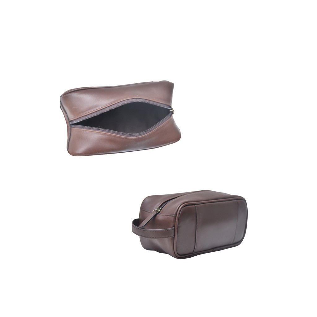 GK Dopp Kit Dark Brown