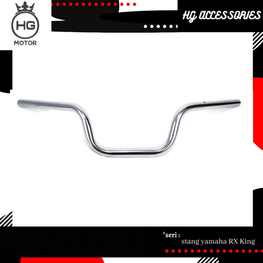 STANG STIR CHROM RX KING YAMAHA ORIGINAL