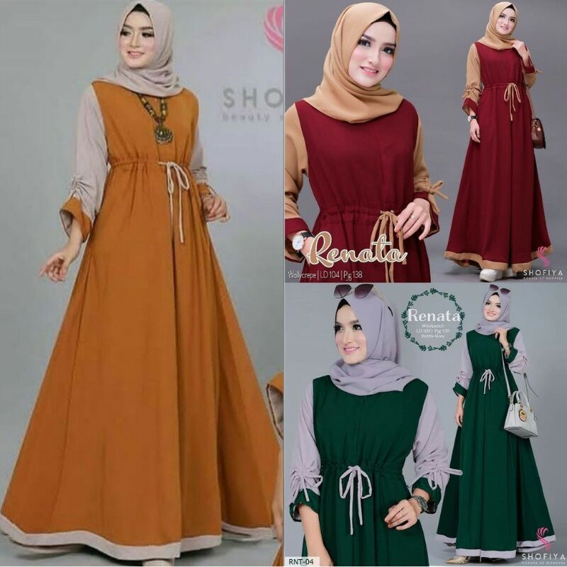 Gamis Panjang dress Rok muslim