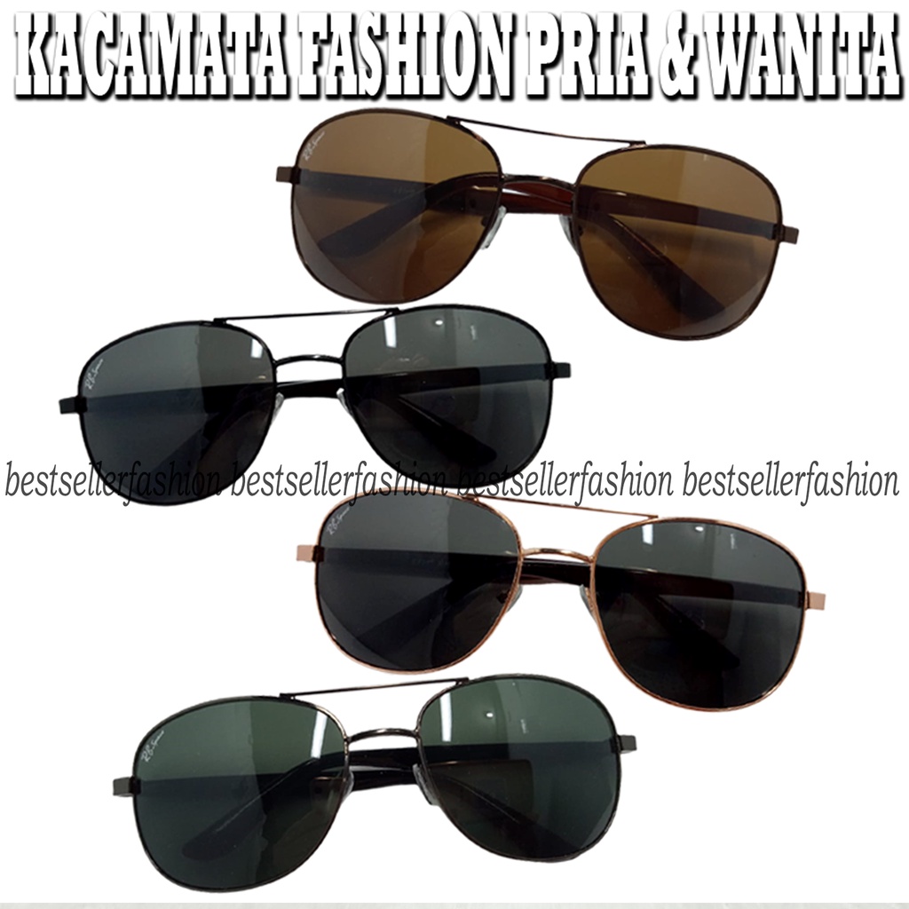 BISA COD! Kacamata Hitam Classic Gaya Full Lensa Hitam Anti Silau Pria Wanita Kaca mata Retro Cassual Trend Susglasses Unisex hitam Kaca mata Fashion Design Korea