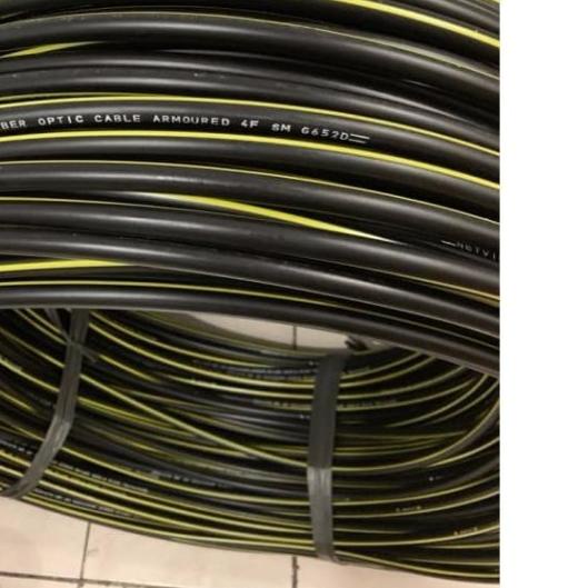 Netviel Kabel FO 8 Core SM Outdoor Direct Buried Double Jacket 9/125um