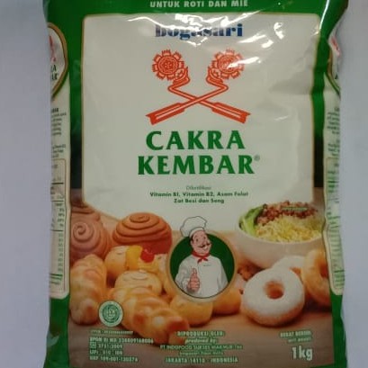 Tepung Terigu Cakra Kembar Premium Kemasan 1kg