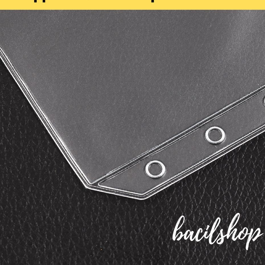 

[_09] A6 Zipper Pouch Transparan Untuk Binder paling murah