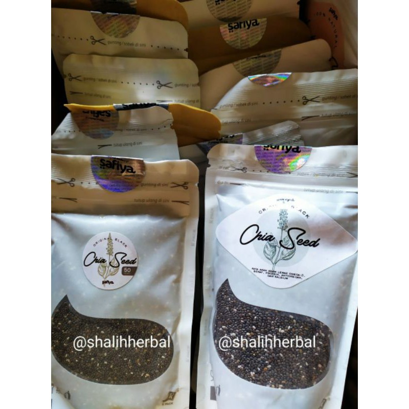 

Chia Seed 250 gr | JSR Shalih Herbal