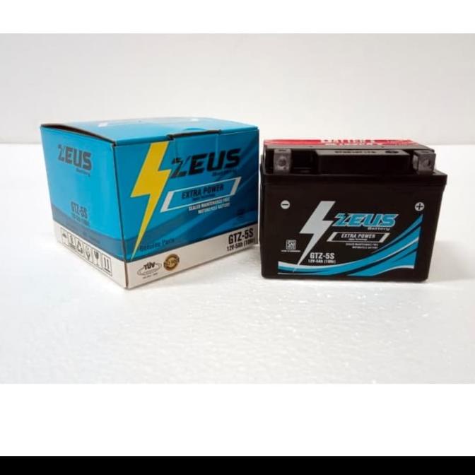 Aki motor GTZ5S zeus aki kering -kawasaki ninja RR,new megapro Berkualitas