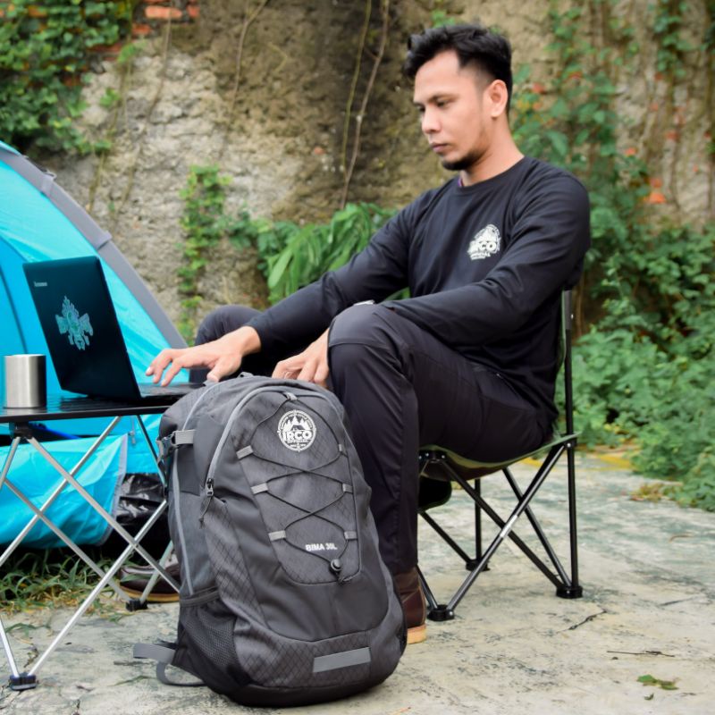 Ircoofficial daypack bima 30 liter hitam original - Ransel irco 30l muat laptop 14 inch murah - Tas