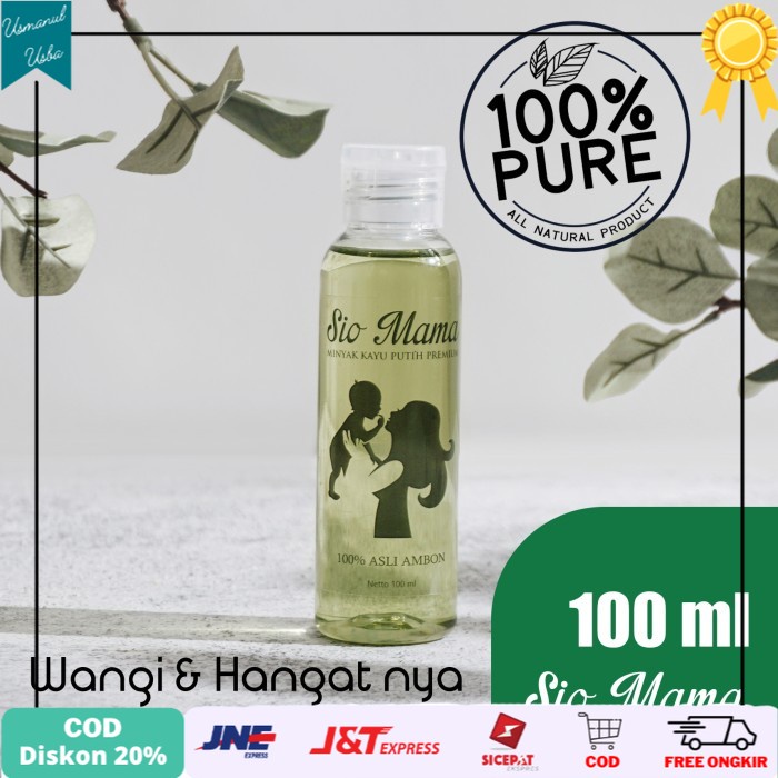 

◾COD◾ Sio mama minyak kayu putih 100ml