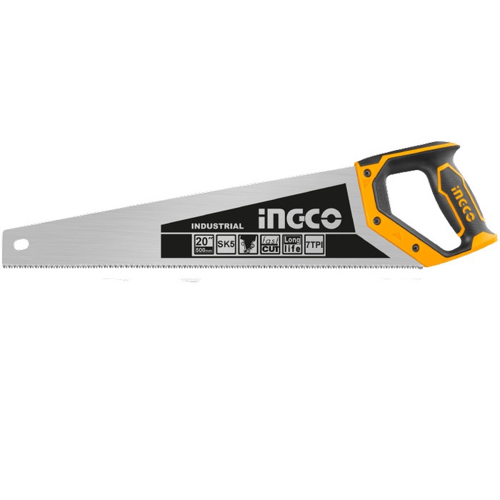 Gergaji Kayu (20&quot;/500MM) / Gergaji Pipa PVC / Hand Saw INGCO HHAS28500