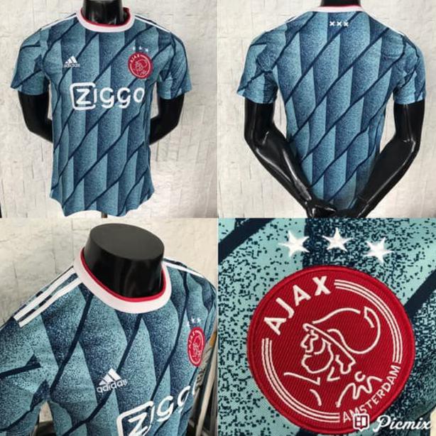 Hot Produk Jersey Bola Ajax Away New 2020-2021 Grade Ori Import Terlaris