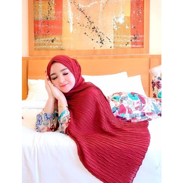 Pashmina Plisket Padi