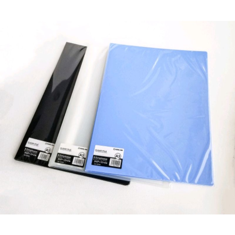 

KING JIM CLEAR FILE A3 152GA/CLEAR HOLDER A3/MAP FILE A3/ DISPLAY BOOK A3