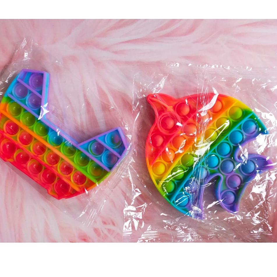 GROSIR NAIM_SURYA_ASEMKA_MAINAN POP IT KARAKTER 12 - 15 CM