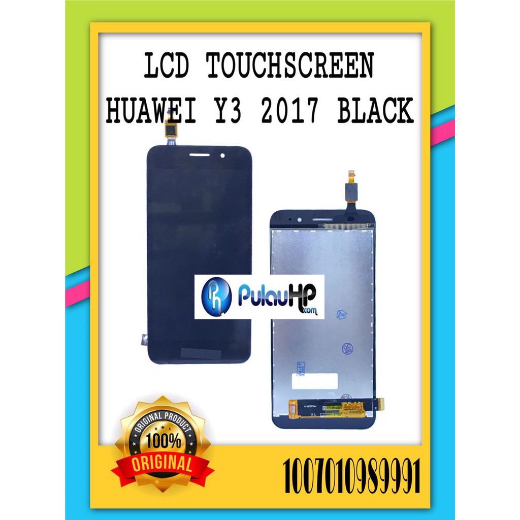 LCD TOUCHSCREEN HUAWEI Y3 2017 BLACK