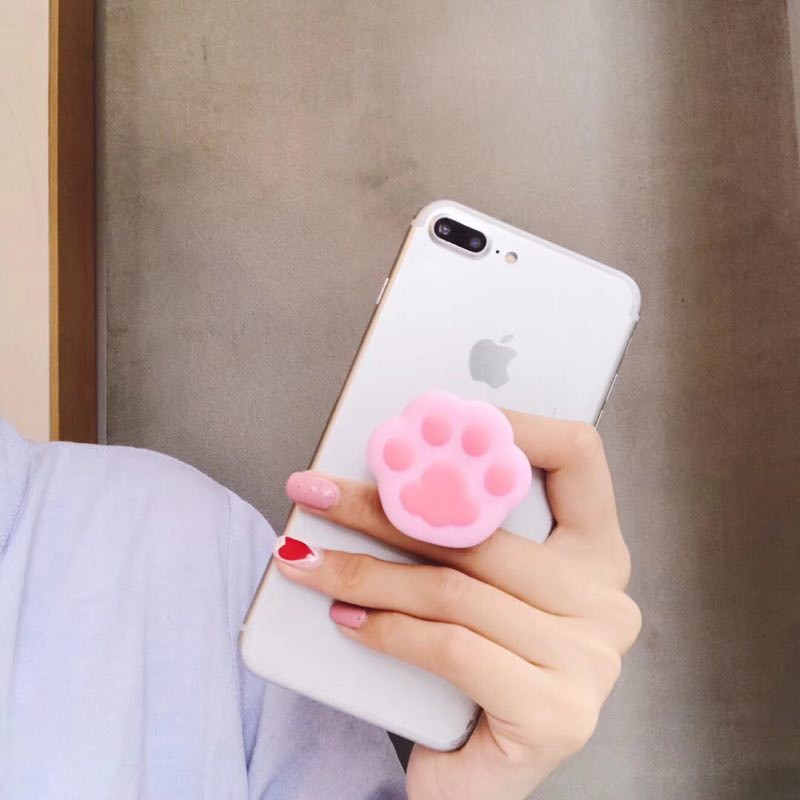 [Bayar Di Tempat]Casing Bentuk Kucing Unicorn Lucu untuk Samsung Xiaomi Smartphone 3D popsocket