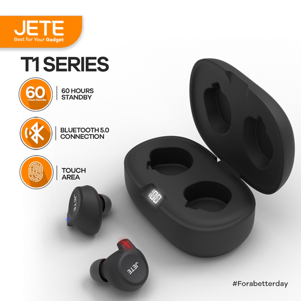 TWS - Headset Bluetooth - Earbuds JETE T1