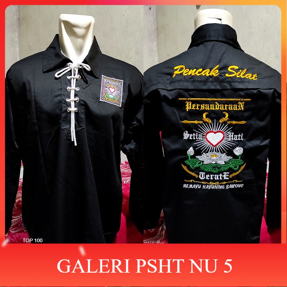 Atribut PSHT- SAKRAL PSHT BORDIR-SAKRAL WARGA PSHT-BAJU PSHT-BAJU SAKRAL PSHT