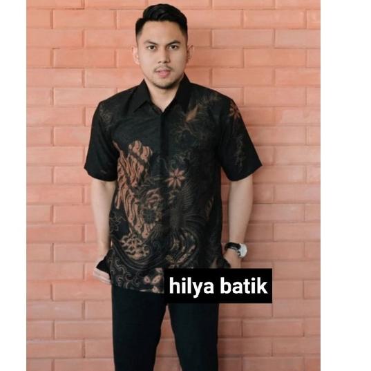 Tidak Diragukan.. Kemeja Batik Pria Lengan Pendek KUSUMAYUDHA full furing / kemeja batik pendek pria