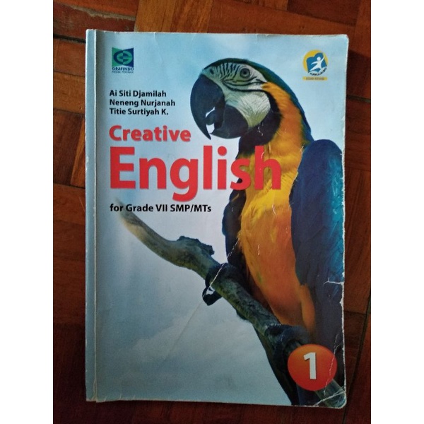 

Buku bekas pelajaran B.inggris Grafindo kelas 7
