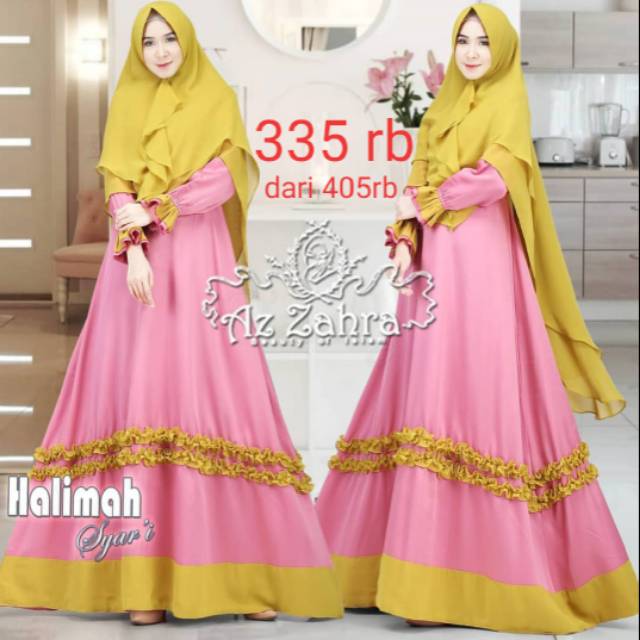Halimah set syari