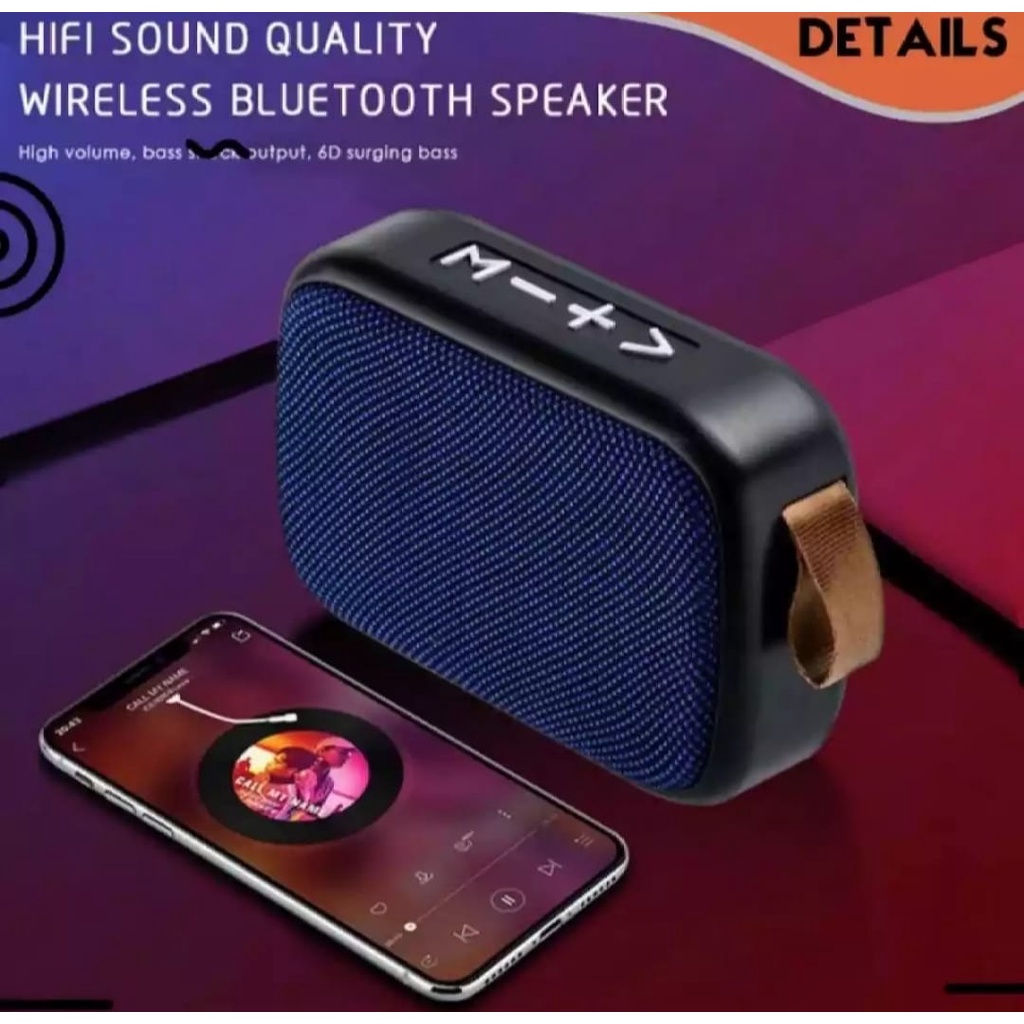 Speaker G2 Mini Music Box Bluetooth Wireless Portable V4 Charge DJ52 Mini Spiker G2 Super Bass Radio FM