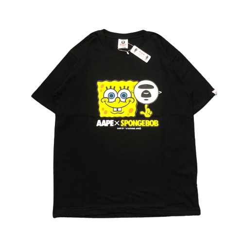Wahyu -T-Shirt APE SPONGEBOB – Edition Trendy Casual Unisex Good Brand Quality Stylish