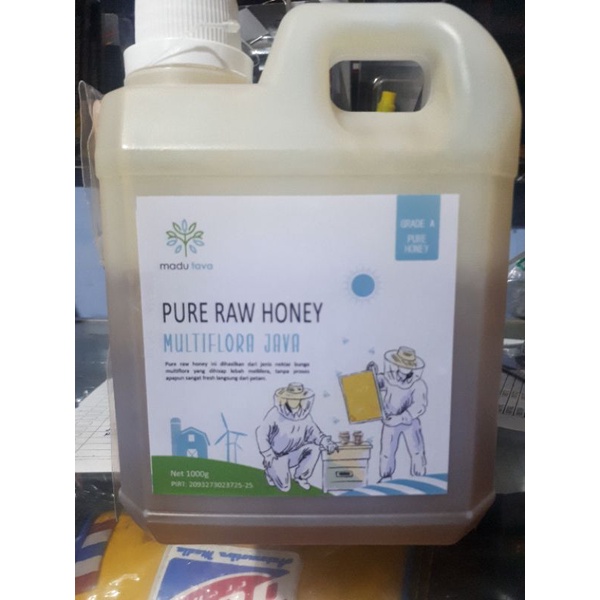 

Madu pure raw honey multiflora java 1kg