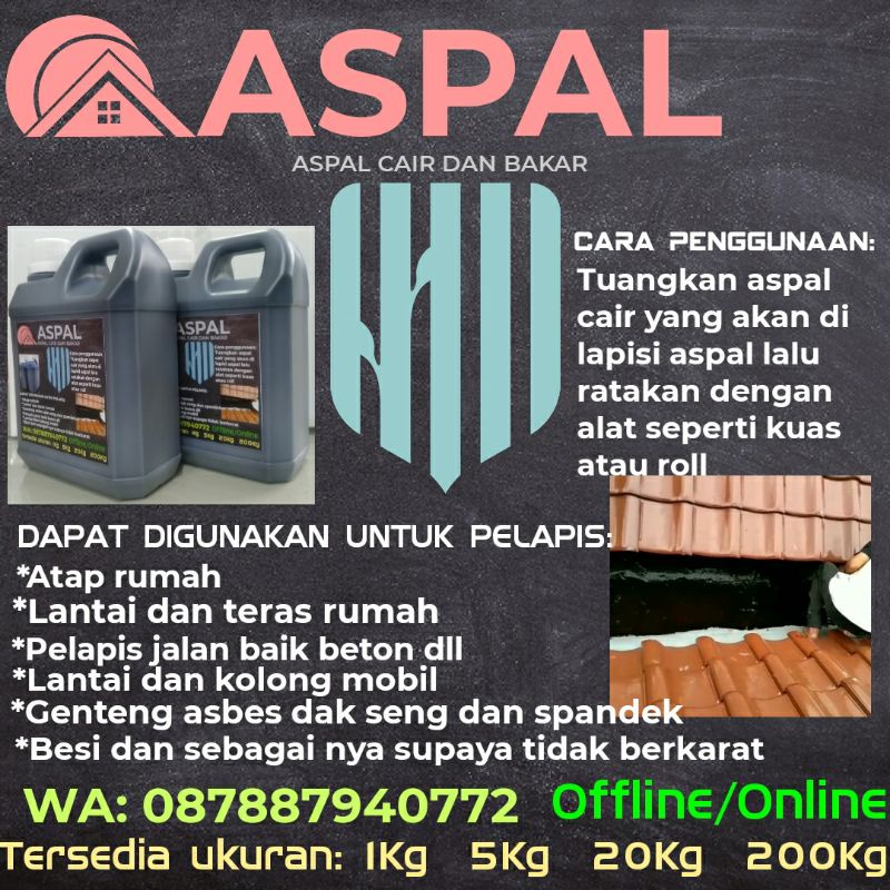 Aspal Cair 5Kg