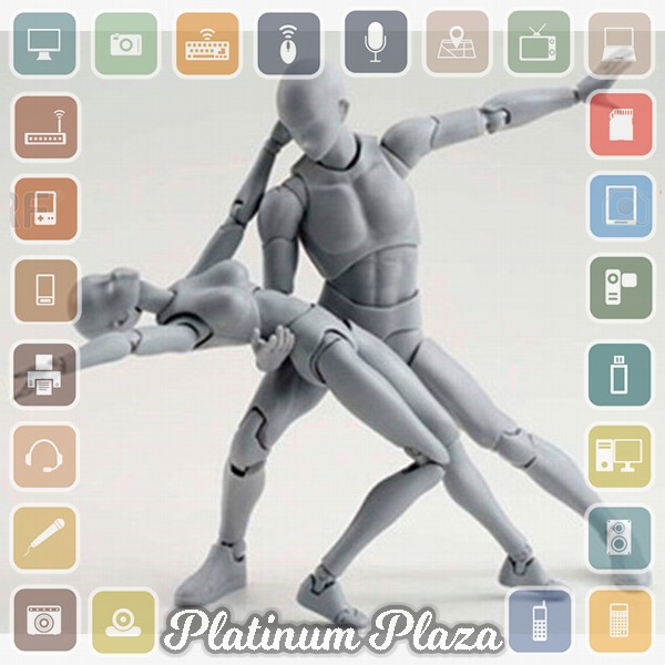 SHFiguart Body Kun DX Set Mannequin Action Figure Male Model - Gray`ETZKK6-