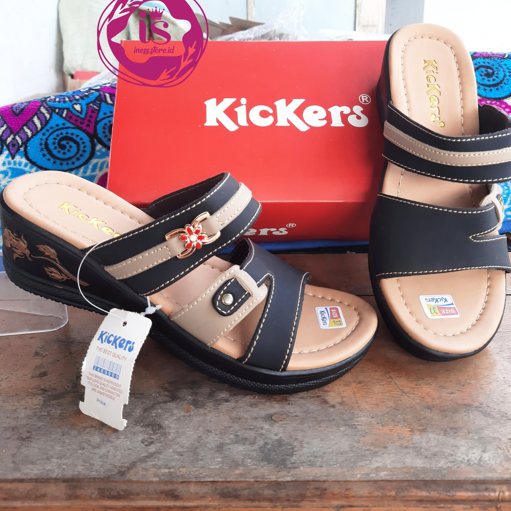 PROMO RAMADHAN REALPIC SANDAL WEDGES WANITA SLP16SHTM