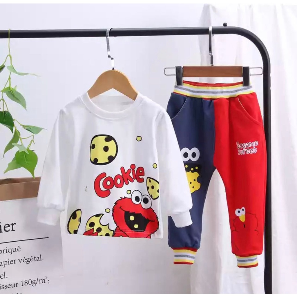 SETELAN SWEATER ANAK SETELAN ANAK UMUR 1-5 TAHUN SWEATER COOKIESS SETELAN ANAK LAKI LAKI PEREMPUAN TERBARU SWEATER ANAK MUSIM DINGIN SETELAN ANAK BAJU ATASAN ANAK TERMURAH