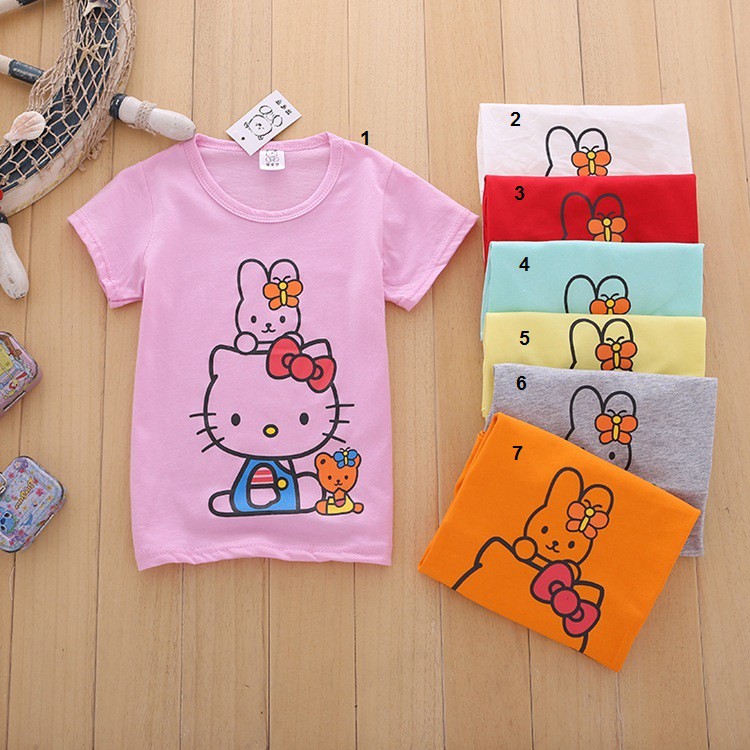 Kaos hello kitty anak