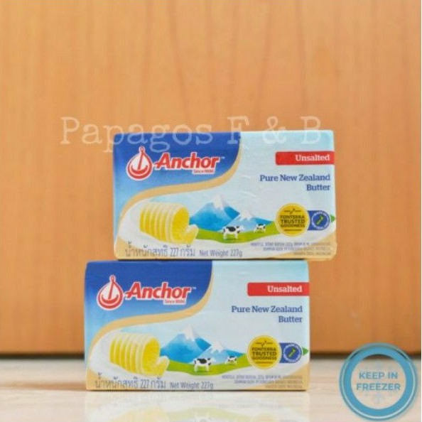 

Butter Anchor Ancor Unsalted 200 gr / gram