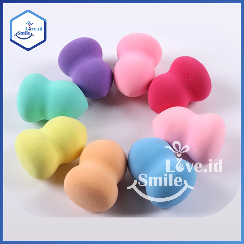 Smilelove Beauty Sponge Blender Teardrop Pir Spons Blender Spons Make Up Tools CC002