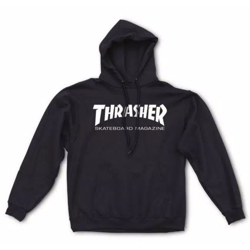 THRASHER SKATEMAG HOODIE BLACK ORIGINAL BNWT