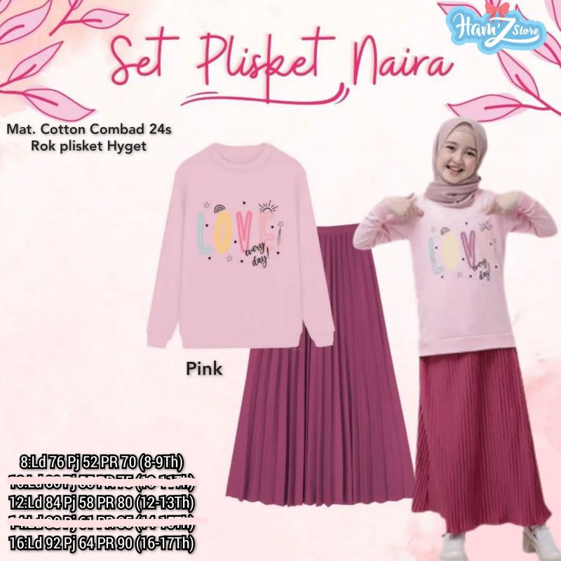 SET PLISKET NAIRA