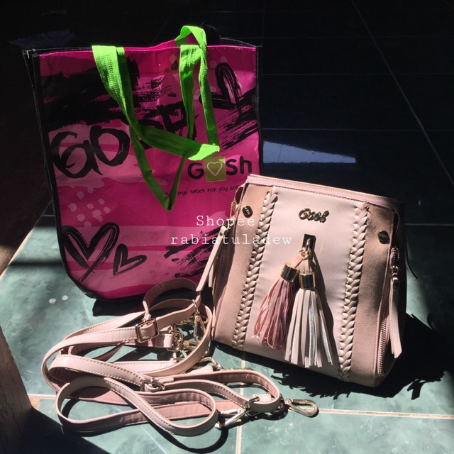 Tas gosh selempang / ransel gosh preloved