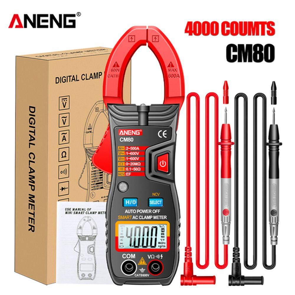 Solighter Digital Clamp Meter Presisi Tinggi Ammeter DC/AC Voltage Tester Tester Arus Listrik